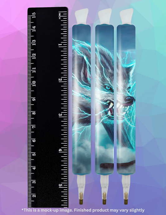 Raiju Beast God by ©Anthony Christou Diamond Painting Pen