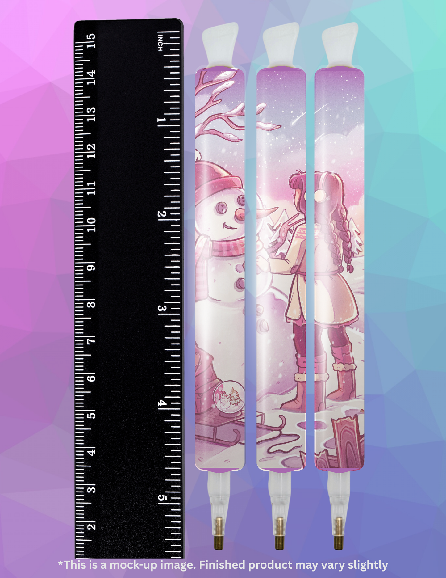 Snow Globe Wish by ©Mrs Butter D Diamond Painting Pen