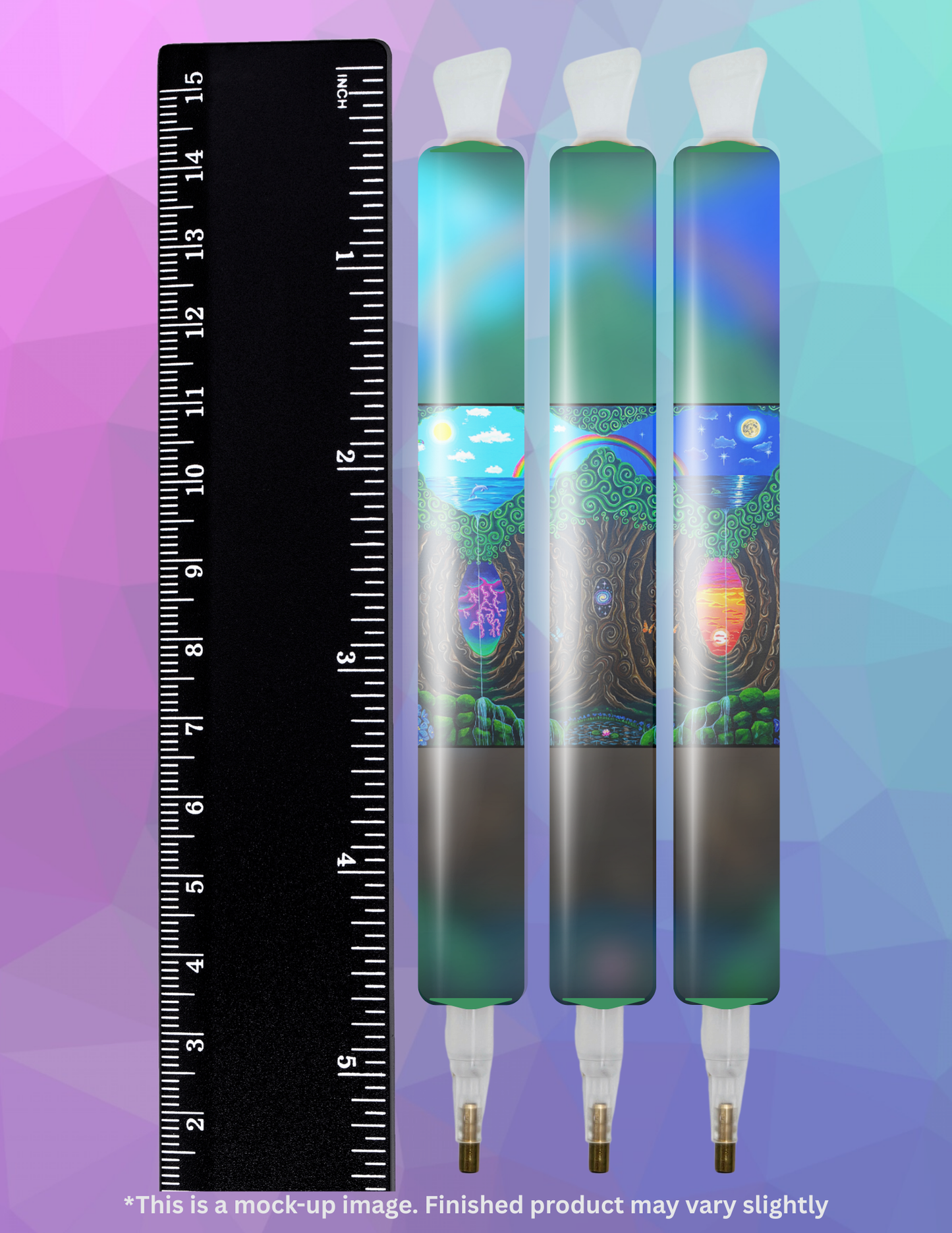 Ethereal Worlds by ©Becca Tindol Diamond Painting Pen