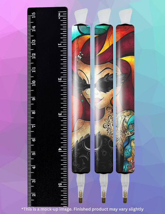 Lips Like Morphine by ©Mandie Manzano Diamond Painting Pen