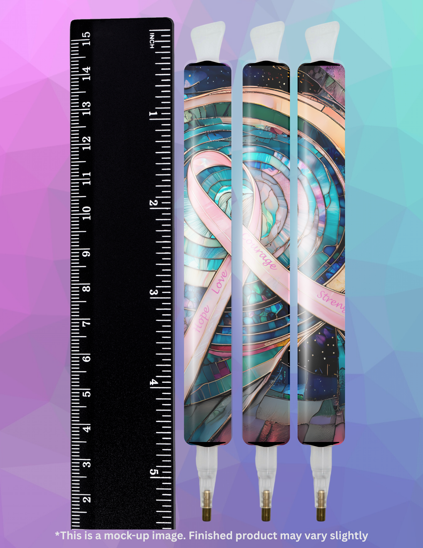 Breast Cancer Awareness by ©Peggy Collins Diamond Painting Pen