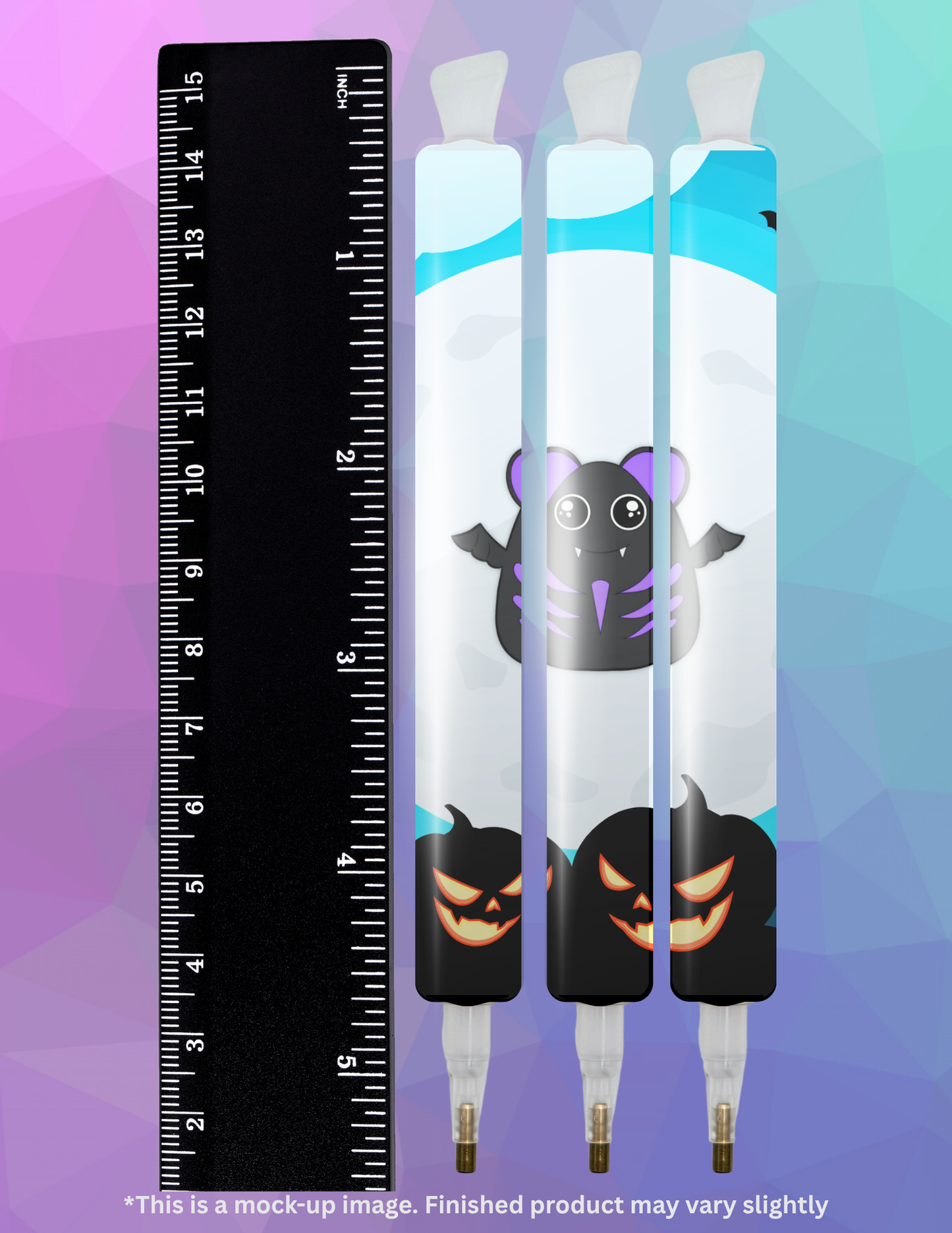 Benny Bat by ©Mrs Coffee Diamond Painting Pen