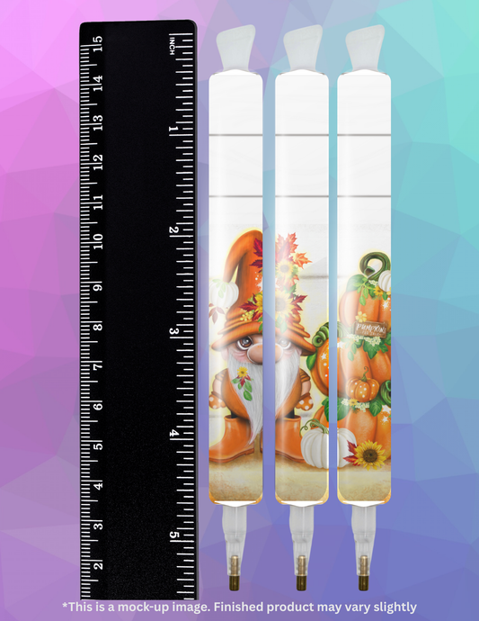 Pumpkins for Sale Lil Gnomez by ©Sheena Pike Diamond Painting Pen