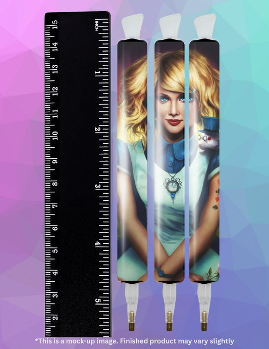 Alice in Wonderland by ©JoJoes Art Diamond Painting Pen