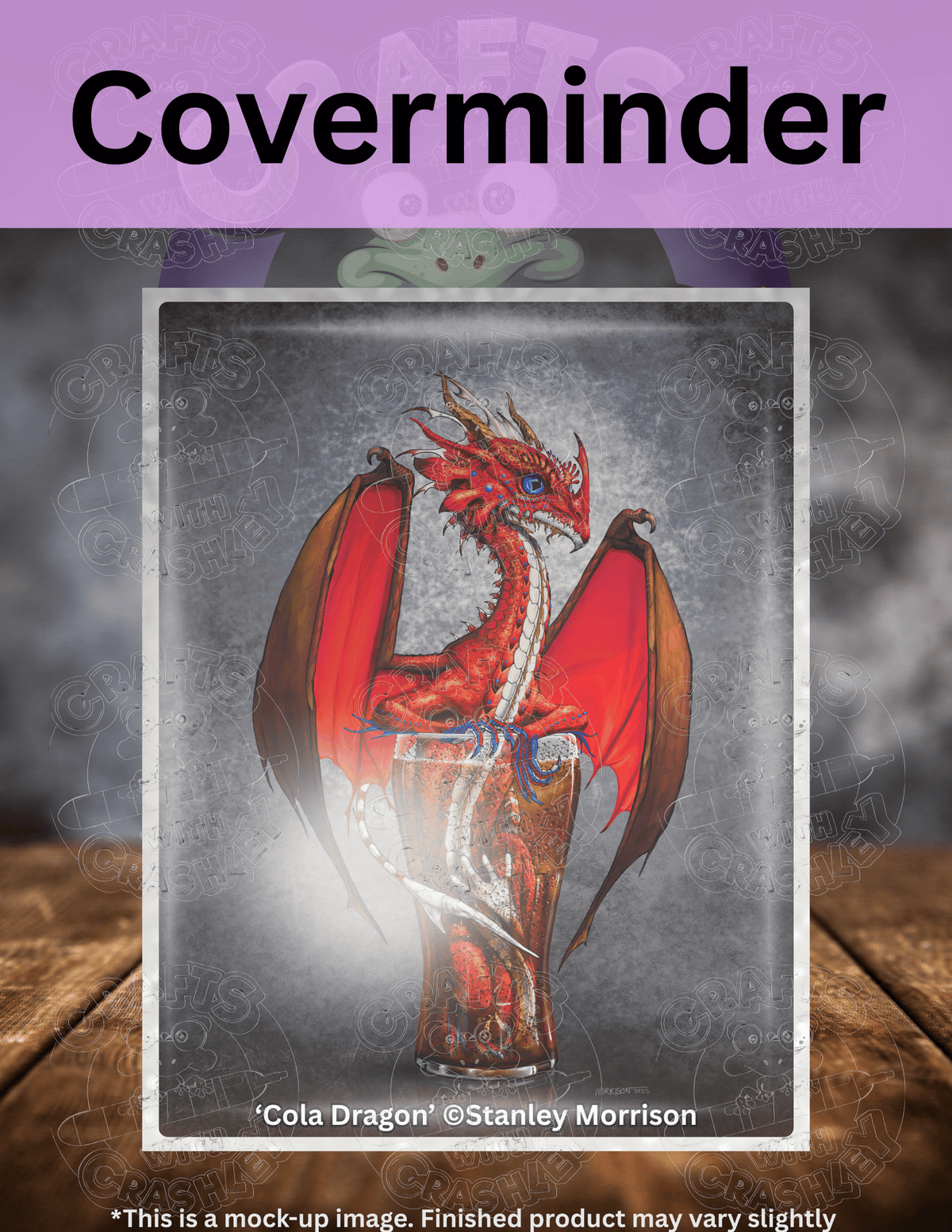 "Cola Dragon" by ©Stanley Morrison Premium Accessories for Diamond Painting