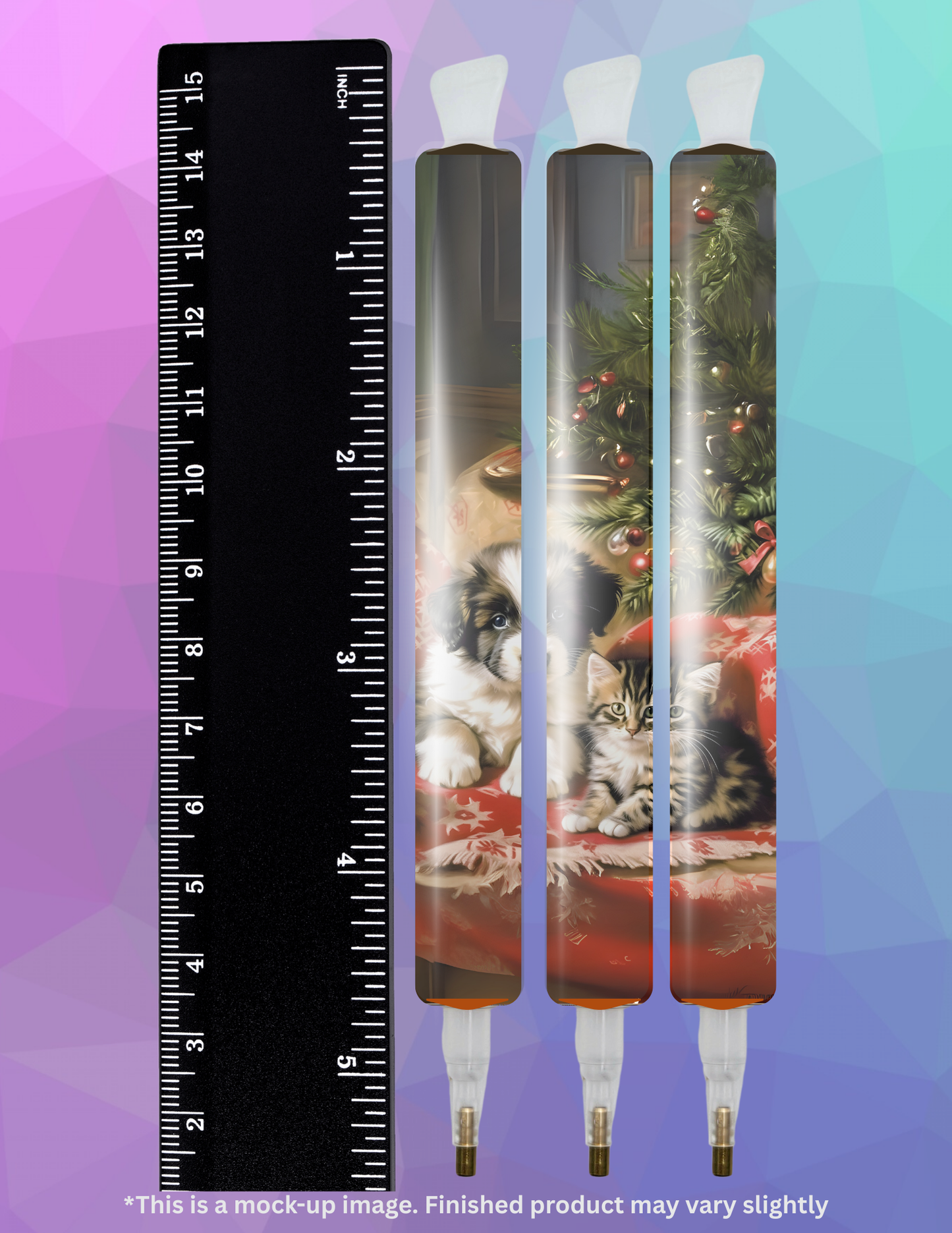 Snowball & Tinsel by ©Stacy Deal Diamond Painting Pen