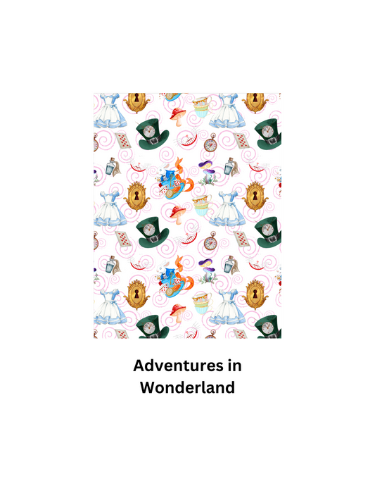 Alice In Wonderland Build Your Own Pack Premium Decorative Release Papers