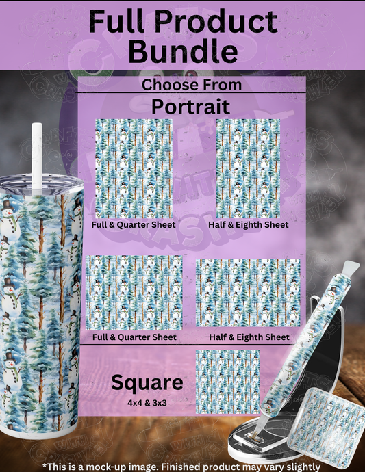 "Merry Snowmen" Premium Accessories for Diamond Painting