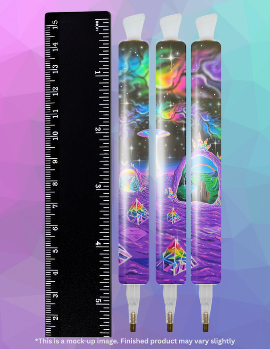 The Crystal Realm by ©Becca Tindol Diamond Painting Pen