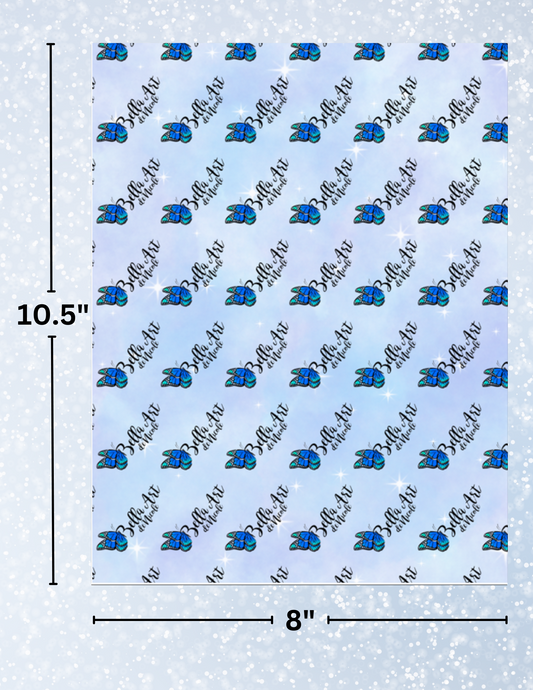 "Bella Art de Nicole 1" Decorative Diamond Painting Release Papers