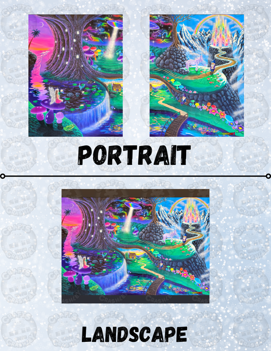 "Inside a Fairy's Dream" by Becca Tindol Decorative Diamond Painting Release Papers