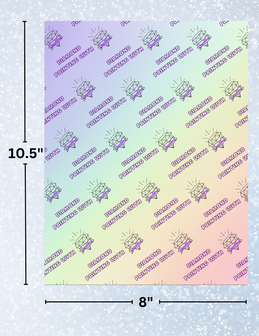 "DP with Sparklers 1" Decorative Diamond Painting Release Papers