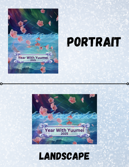 "Year With Yuumei 2025" Decorative Diamond Painting Release Papers