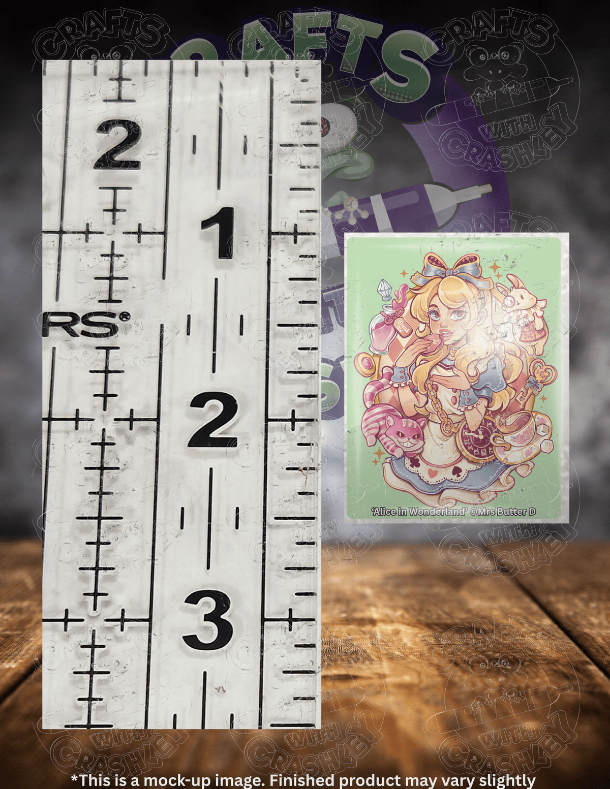 "Alice in Wonderland" by ©Mrs Butter D Premium Accessories for Diamond Painting