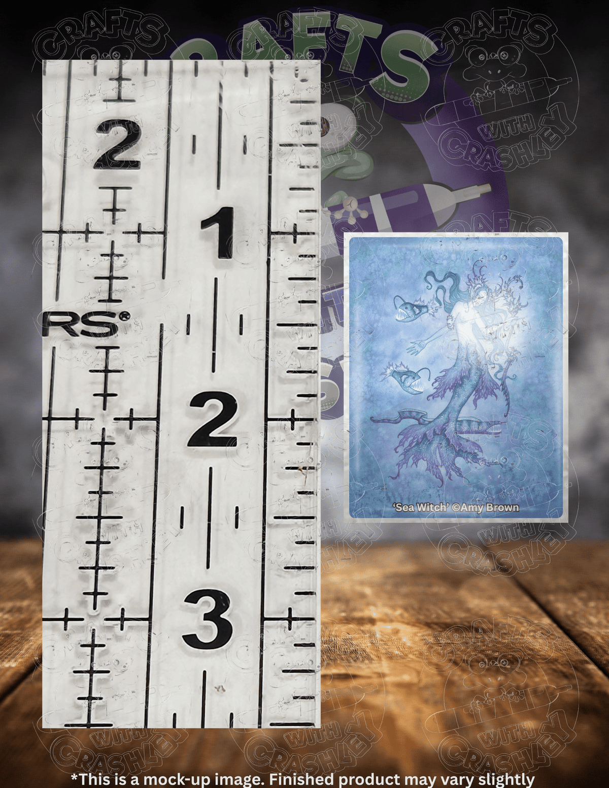 "Sea Witch" by ©Amy Brown Premium Accessories for Diamond Painting