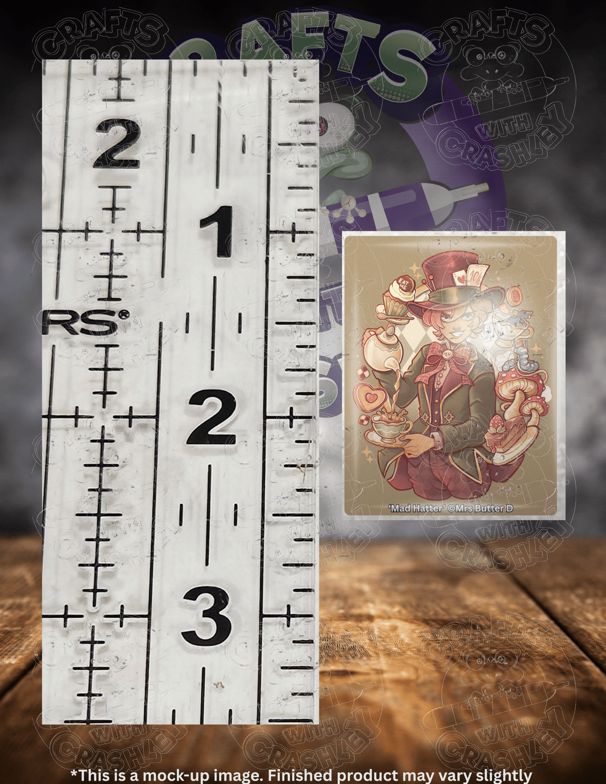 "The Mad Hatter" by ©Mrs Butter D Premium Accessories for Diamond Painting