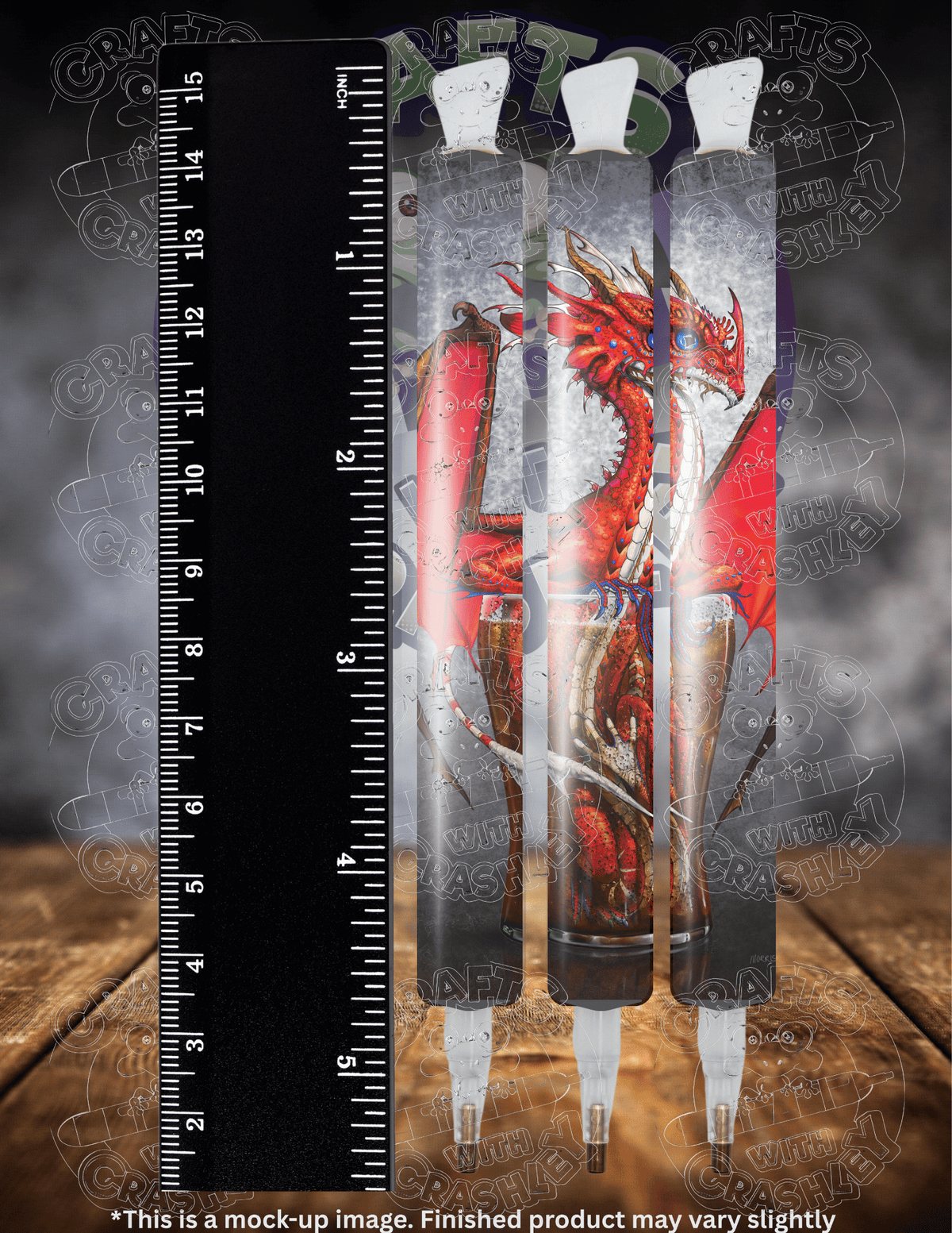 "Cola Dragon" by ©Stanley Morrison Premium Accessories for Diamond Painting