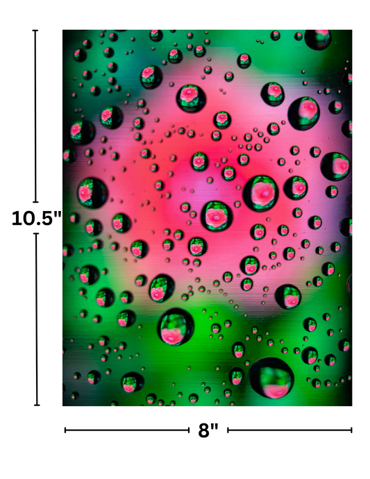 "Rosey Waterdrops" by Kaleena Kollmeier Decorative Diamond Painting Release Papers