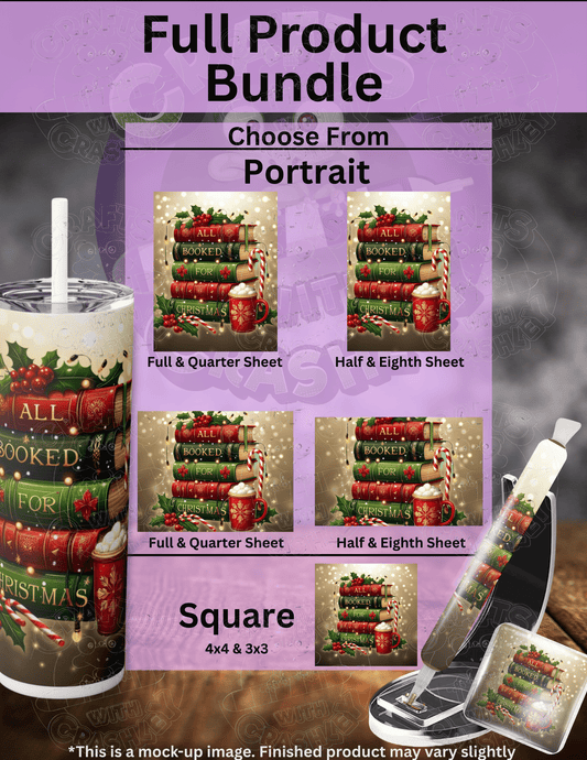 "All Booked for Christmas" Premium Accessories for Diamond Painting