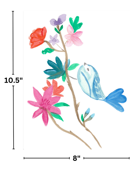 "Blue Bird" by Crafting Journey Decorative Diamond Painting Release Papers