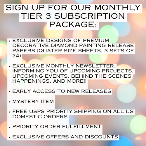 Crashley's Crafters Subscription Box Tier 3