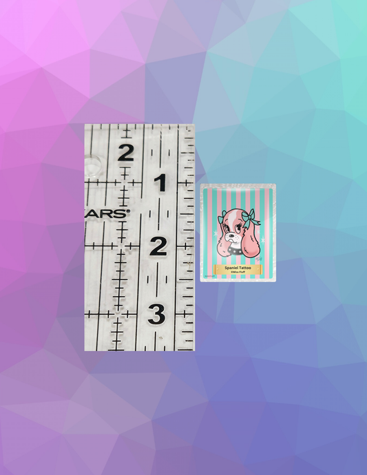 "Spaniel Tattoo" by ©Miss Fluff Limited Edition Coverminder