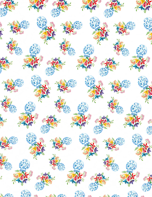 "Vase 1" by Crafting Journey Decorative Diamond Painting Release Papers