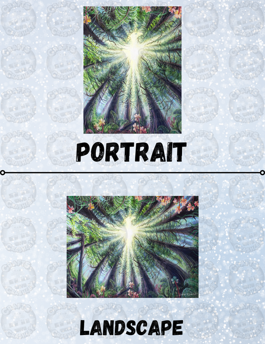 "Phoenix Redwoods" by ©Dakota Daetwiler Decorative Diamond Painting Release Papers