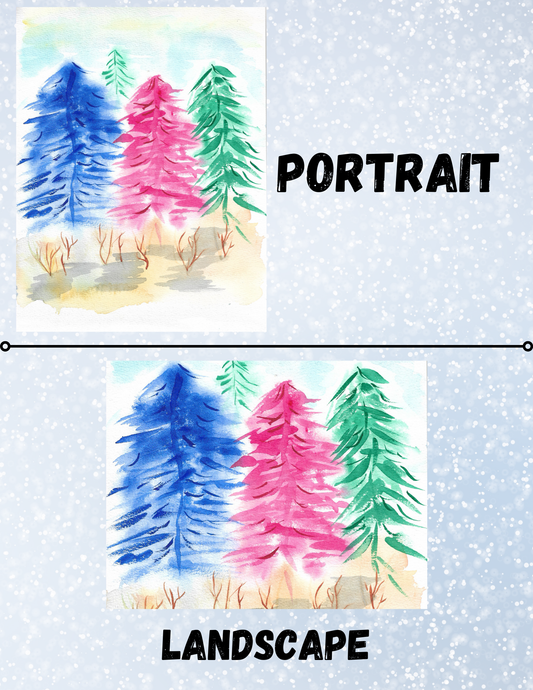 "Sandy Forest" By Crafting and Crime Daily Decorative Diamond Painting Release Papers