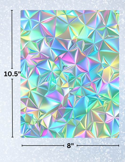 "Holographic Glass" Decorative Diamond Painting Release Papers