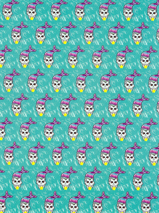 "Meowmaids" by Mrs Coffee Decorative Diamond Painting Release Papers