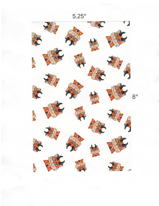 "Devil Roxy" by Mrs Coffee Decorative Diamond Painting Release Papers