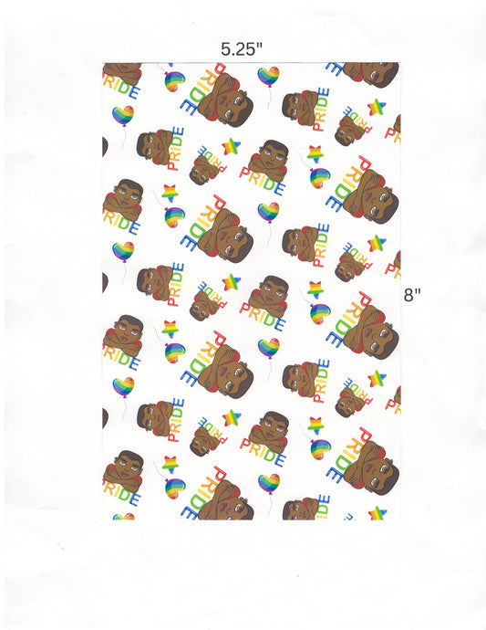 "Pride 2" by Mrs Coffee Decorative Diamond Painting Release Papers