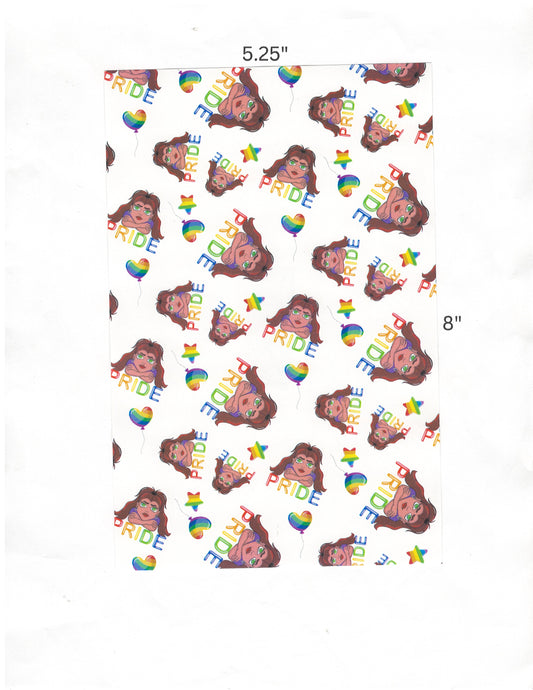 "Pride 3" by Mrs Coffee Decorative Diamond Painting Release Papers