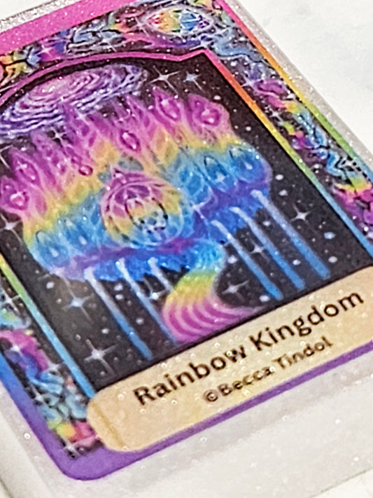 "Rainbow Kingdom" By ©Becca Tindol Limited Edition Coverminder