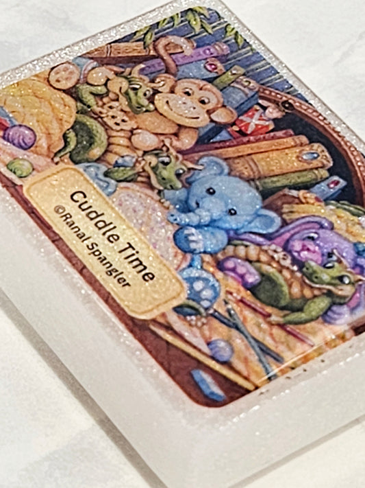 "Cuddle Time" By ©Randal Spangler Limited Edition Coverminder