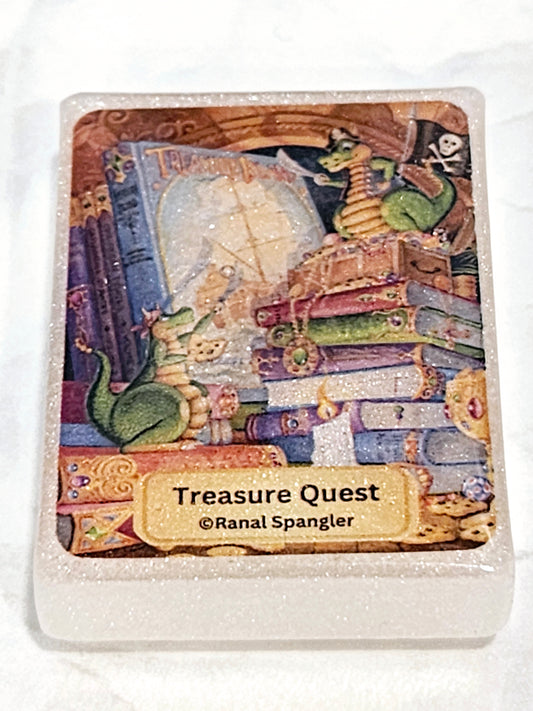 "Treasure Quest" By ©Randal Spangler Limited Edition Coverminder