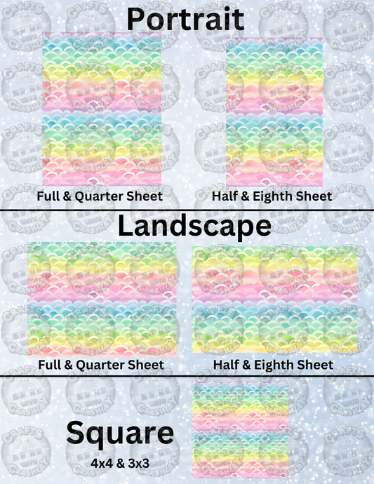 "Bright Peaks" Decorative Diamond Painting Release Papers