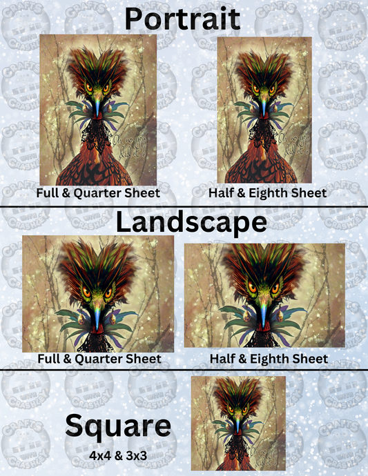 "Myrtle" by ©Richard Lorenz Decorative Diamond Painting Release Papers