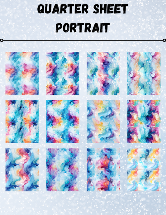 "Swirly Swirl" Decorative Diamond Painting Release Paper