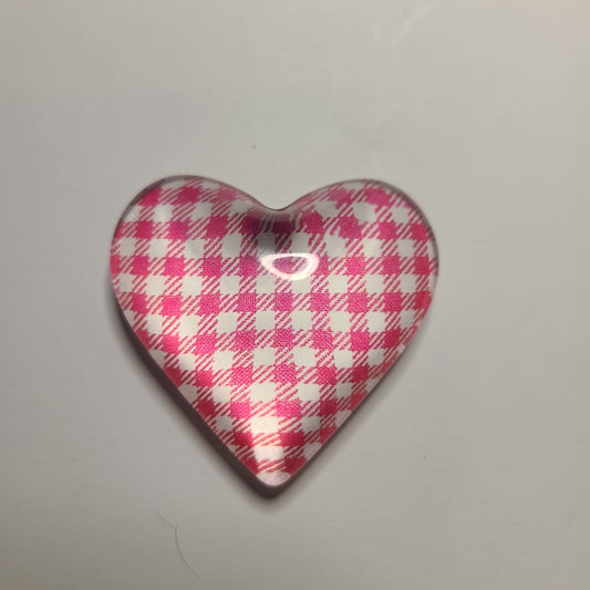Dome Plaid Heart Coverminder