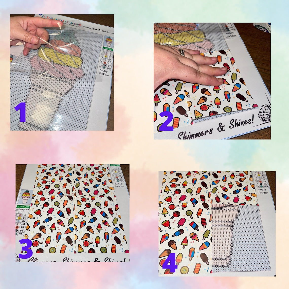 How To Make Your Own Diamond Painting Cover/Release Papers