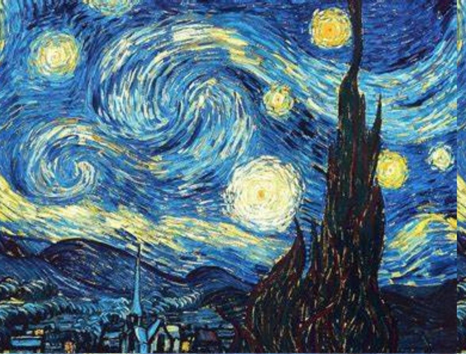 Van Gough Starry Night Decorative Diamond Painting Release Papers – Crafts  With Crashley