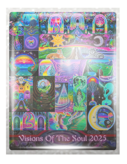 "Visions of the Soul 2025" By ©Becca Tindol Limited Edition Coverminder