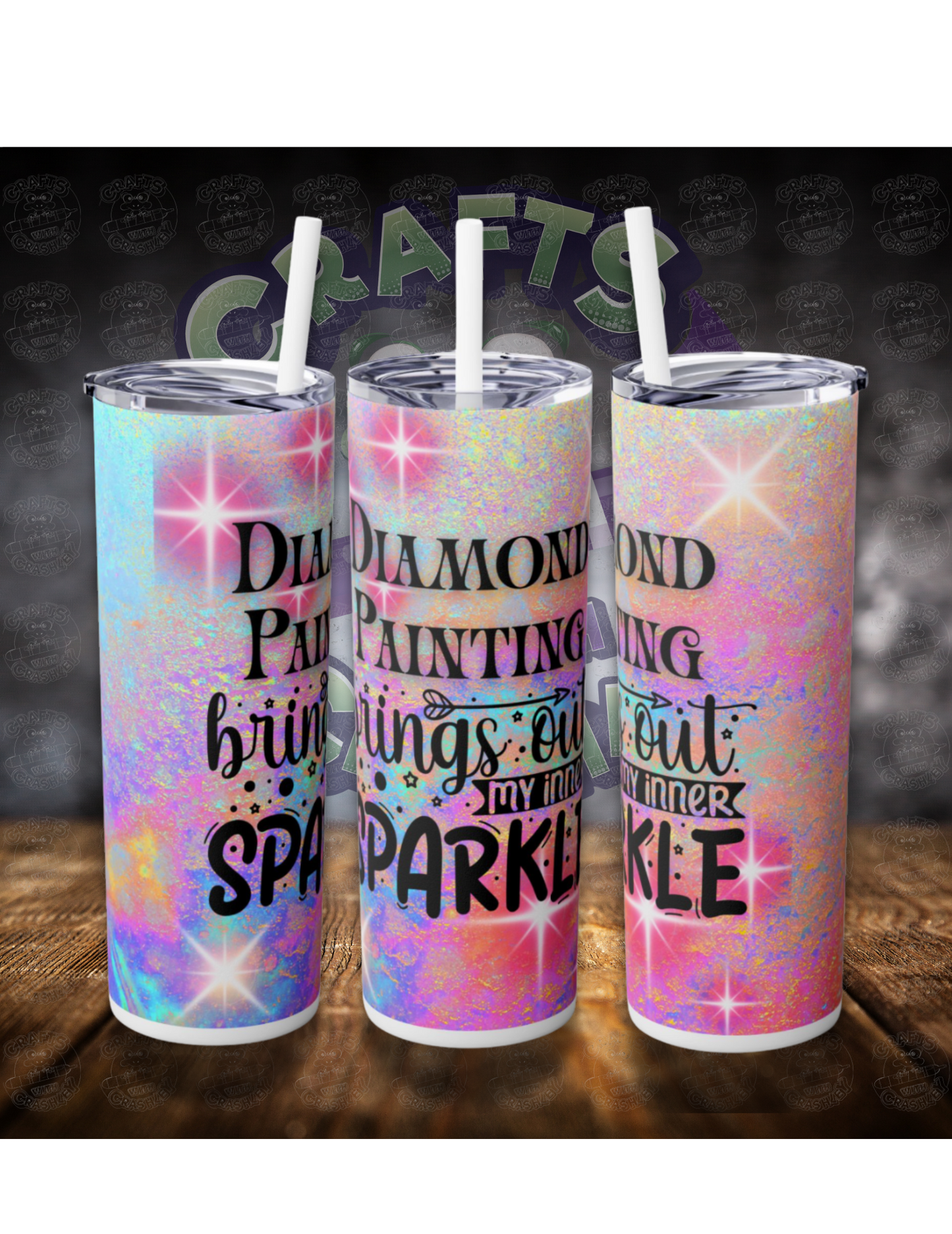 Inner Sparkle 20oz Skinny Tumbler