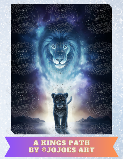 "A King's Path" by ©JoJoes Art Decorative Diamond Painting Release Papers