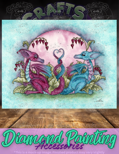 "Love Dragons" by ©Amy Brown Premium Accessories for Diamond Painting