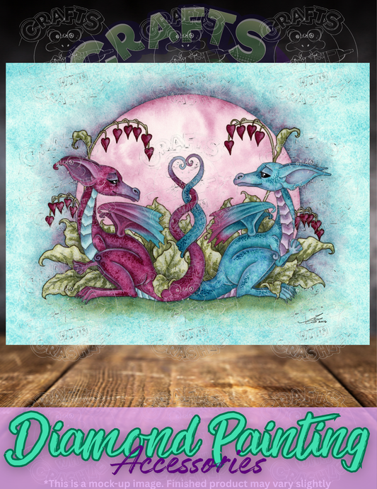 "Love Dragons" by ©Amy Brown Premium Accessories for Diamond Painting