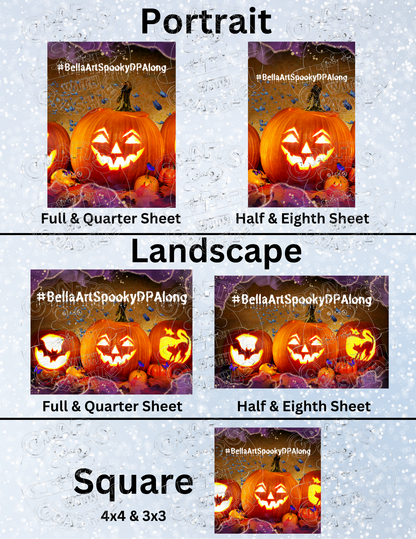 Product Bundle "Bella Art Spooky DP Along"