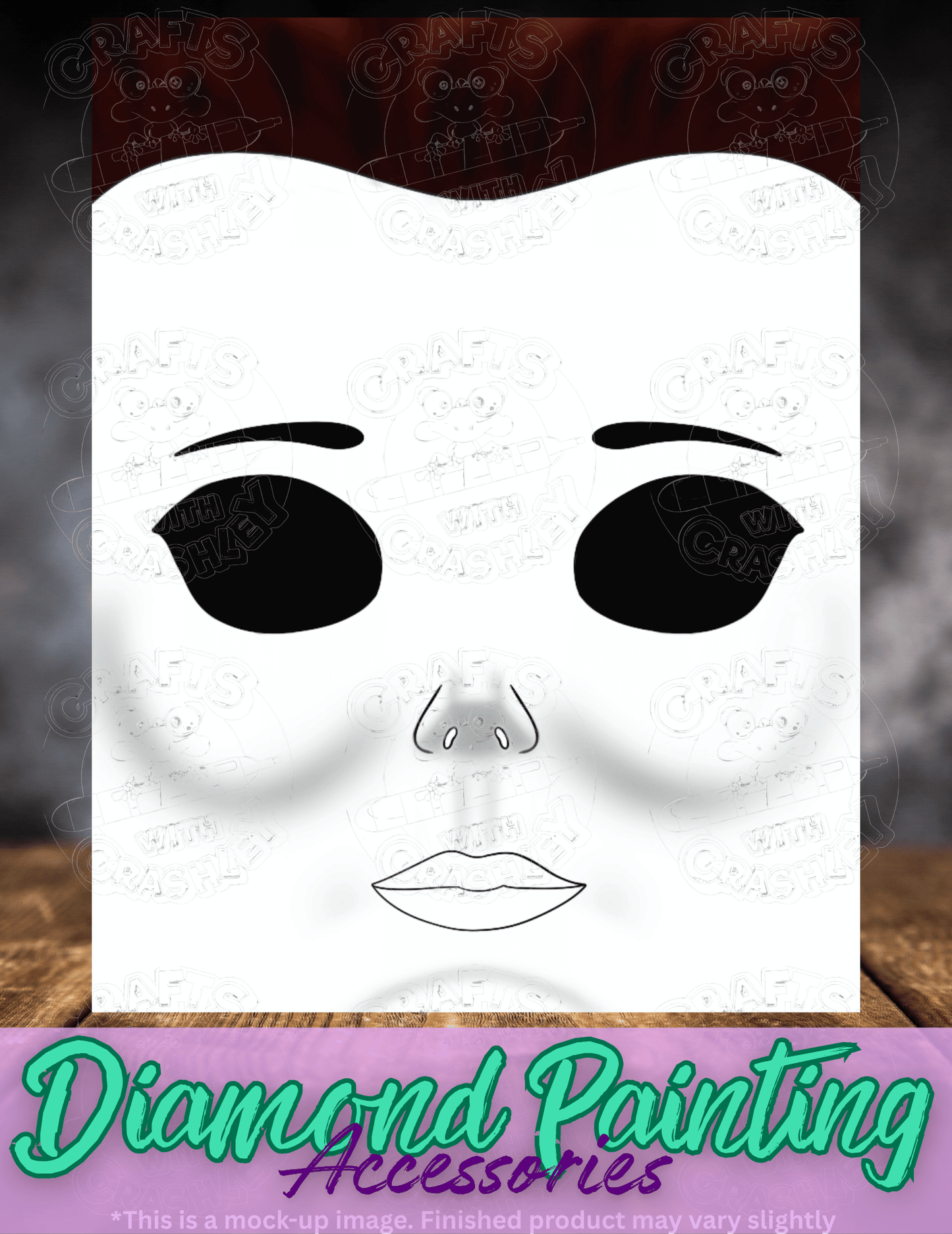 "Halloween Mask" by ©Mrs Coffee Premium Accessories for Diamond Painting